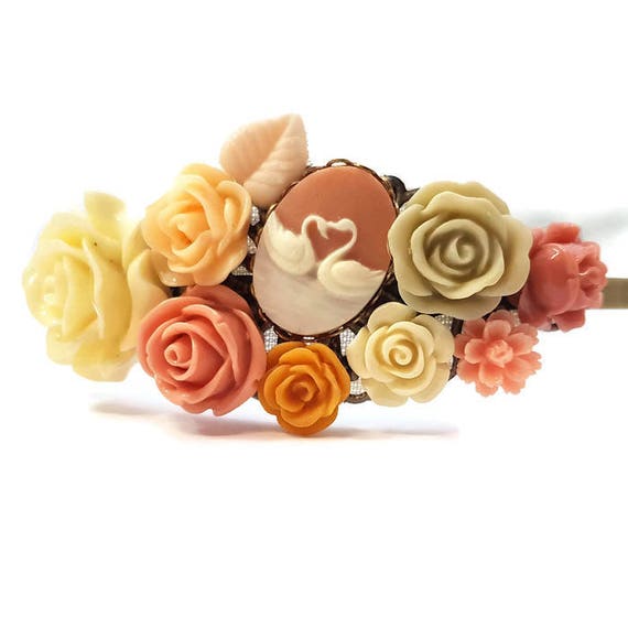 Headband - Floral Swan Headband - Floral Swan