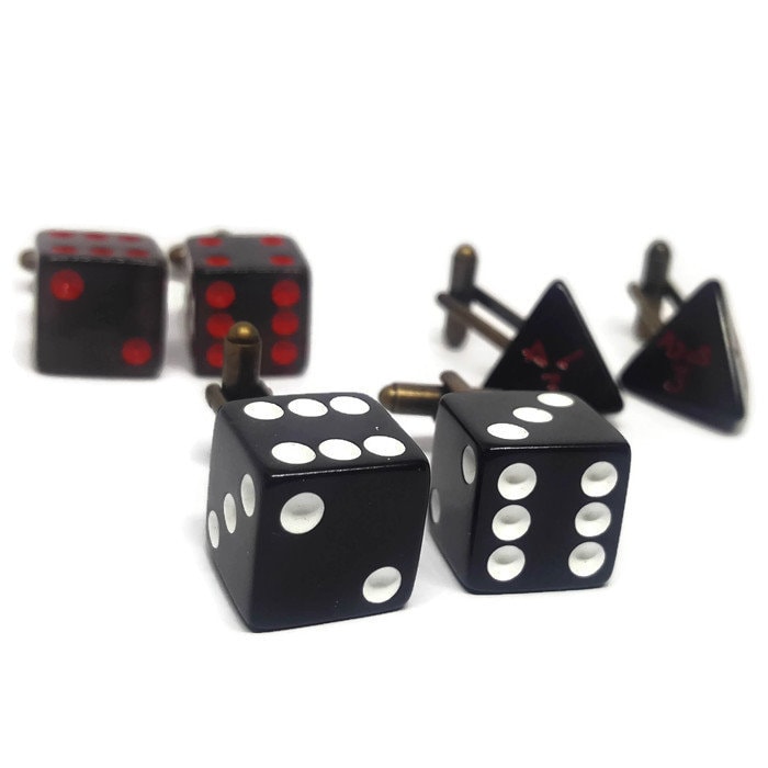 Smoke Dice Cuff linksWedding Cuff linksGroomsmen GiftsGeeky Etsy