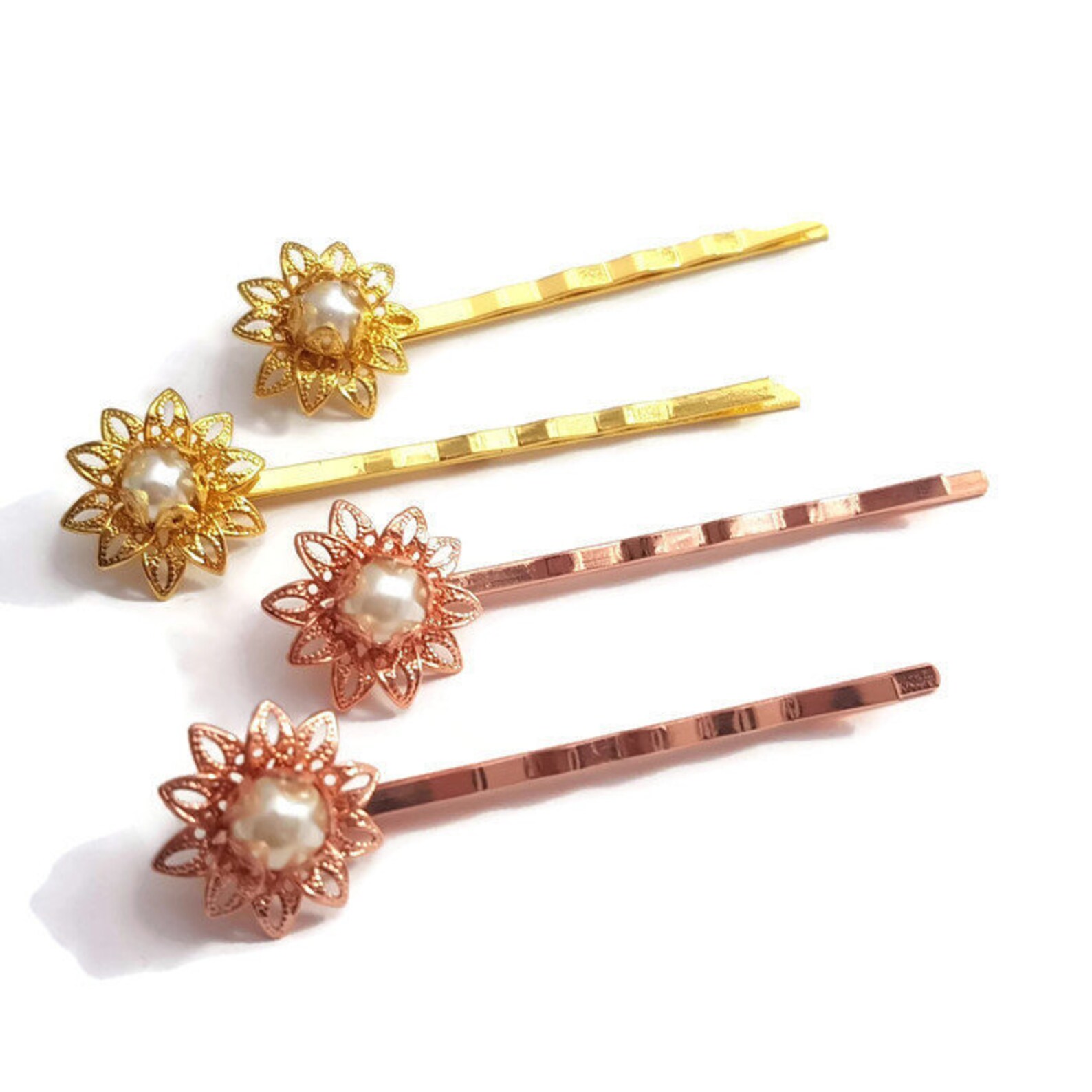 Pearl Hair Pinspearl Bobby Pinspearl Hair Slideswedding Etsy