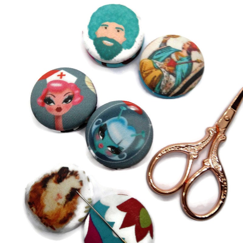 Needle Minder Magnetico A Forma Di Pinguino - Per Cucito, Ricamo E Punto Croce - Smaltato - Foto 6