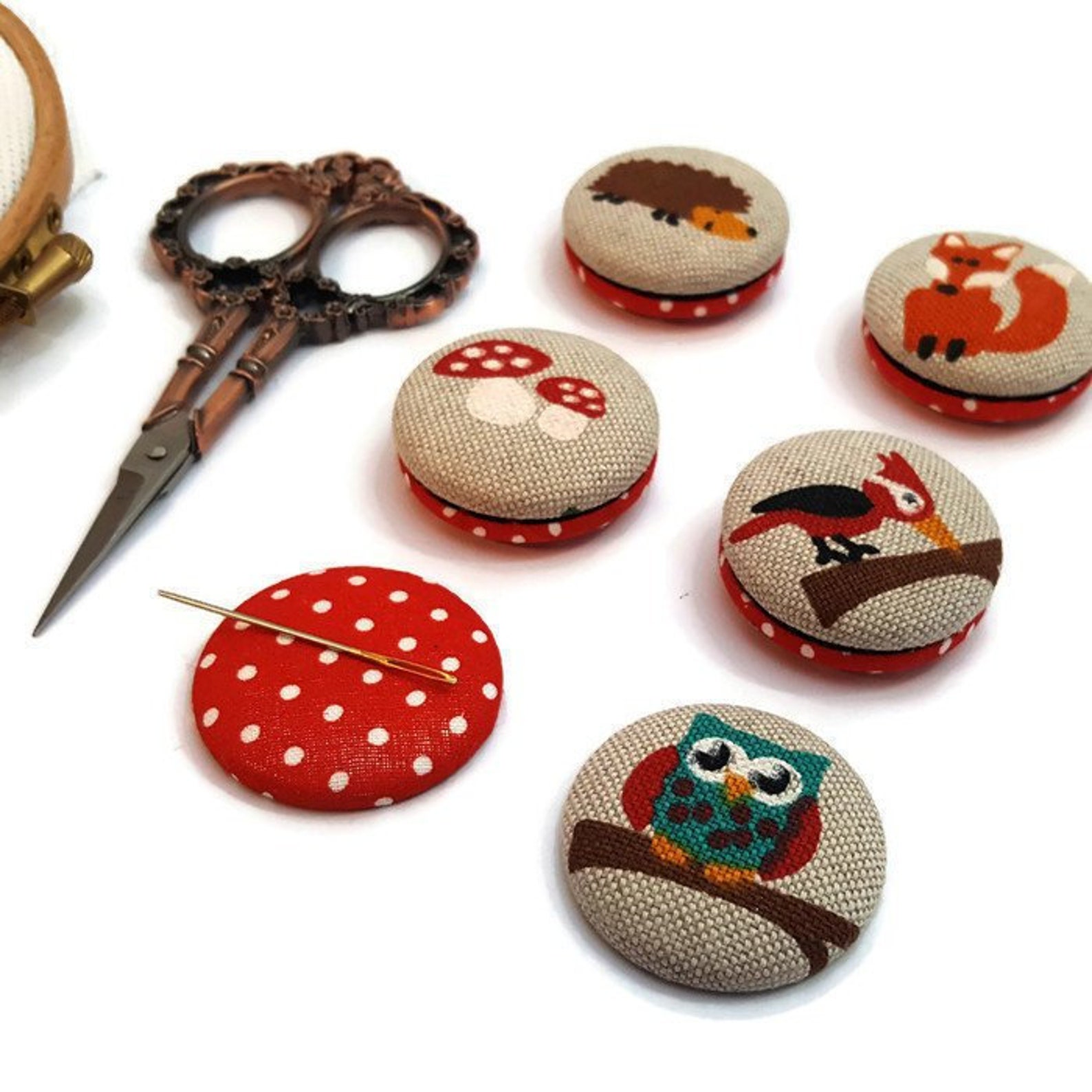 Hedgehog Needle Minderreversible Etsy