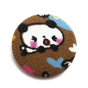 Panda Pin-Bear Pin-Cute Pin-Panda Badge-Lapel Pin-Kawaii Pin-Animal Lover-Sweet Pin-Teen Gift-Gift for Girls-Gifts under 10-Stocking Stuffer