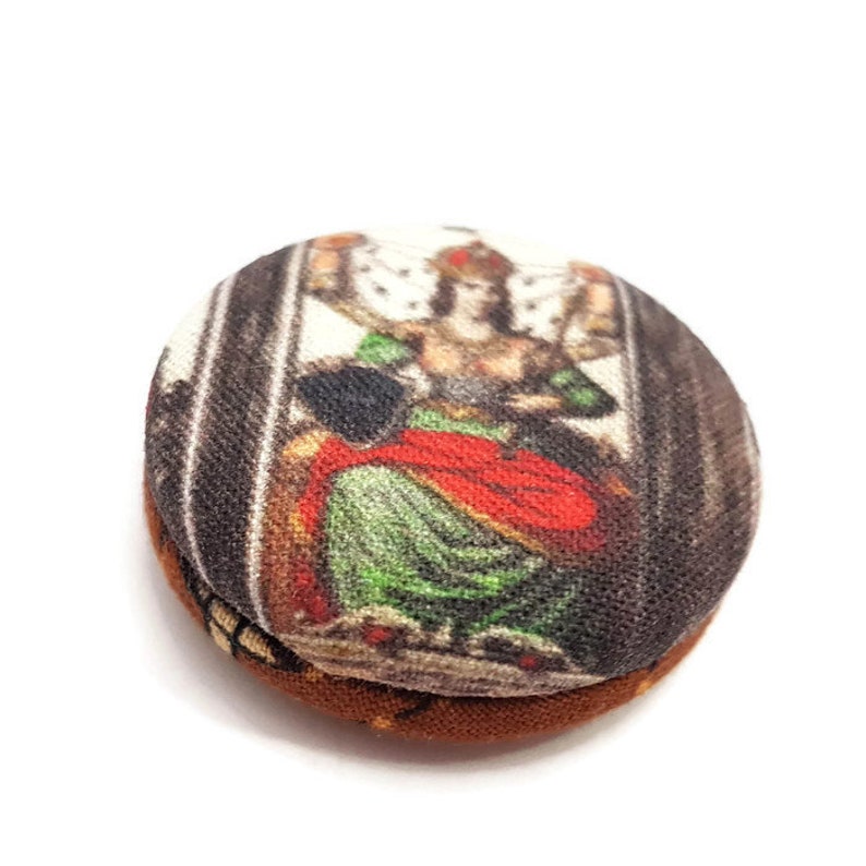 Empress Tarot Card-Empress NeedleMinder-Reversible Needleminder-Witchy Needle minder-Tarot Needleminder-Cross Stitch-Needlepoint-Embroidery