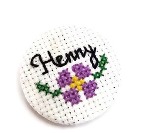 Henny Pin- Stacy Layne Matthews Brooch-Jacket Lapel Pin-Bag Flair-Cute Badge-38mm-Pinback Button-Drag Race Fan-Catchphrase--Handmade Gift