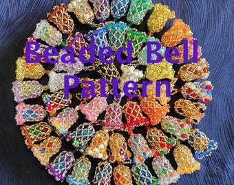 Beaded Bell Pattern (PDF) PATTERN ONLY