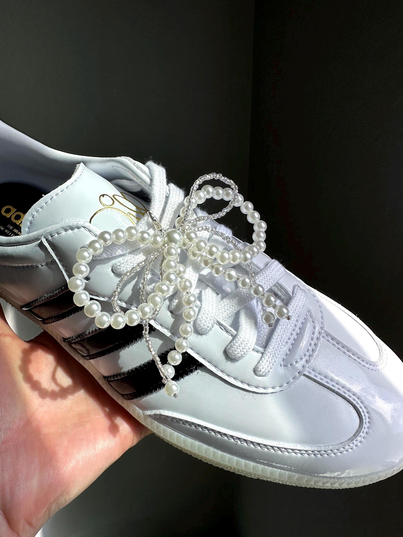 Pearl Shoe Charm