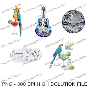 PNG Retro Jimmy Buffett In Memory Of Jimmy Buffett, Parrothead Island Tshirt, Jimmy Buffett RIP Sweatshirt For Margaritaville Parrotheads