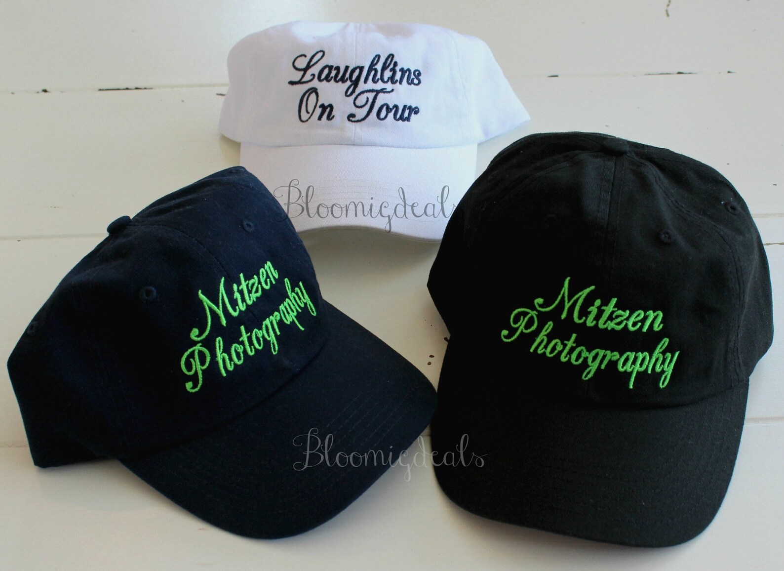 Bachelor Party Hats Custom Baseball Caps Monogrammed Hats