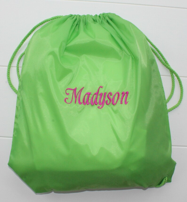 Personalized Cinch Sack Backpack and Tote Bags Back To School Etsy