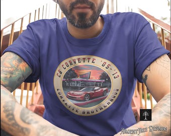 C6コルベットTシャツ：クラシックカー愛好家へのギフト