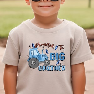 Promoted To Big Brother Shirt: Pregnancy Announcement Tee