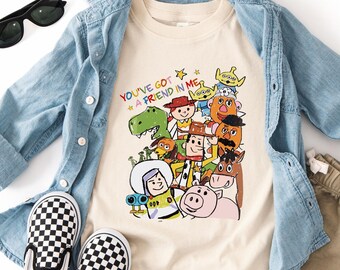 Camiseta infantil de Toy Story, camiseta del grupo Friends