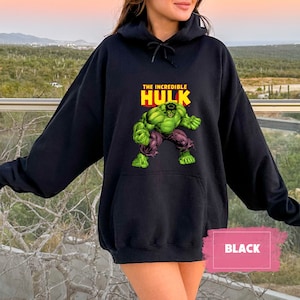 The Incredible Hulk Sweatshirt Hulk Hoodie Retro Vintage the Incredible Hulk Sweatshirt Superhero Avengers Hoodie Avengers Lover Gift Etsy