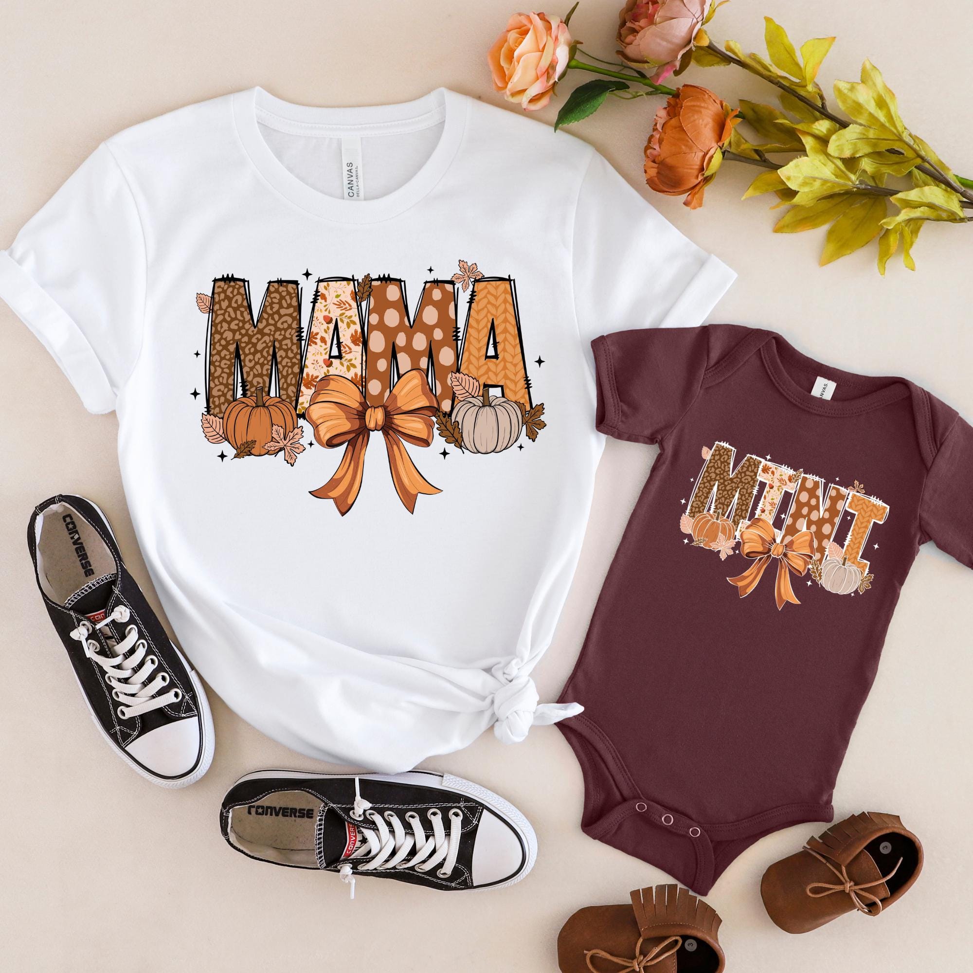 Mommy and Me Thanksgiving Outfits