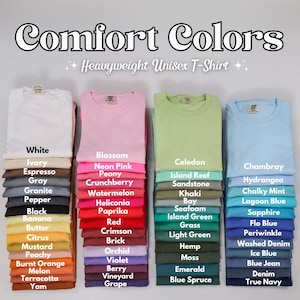 Comfort Colors T-Shirt: Vintage Washed, Garment-Dyed Cotton Tee