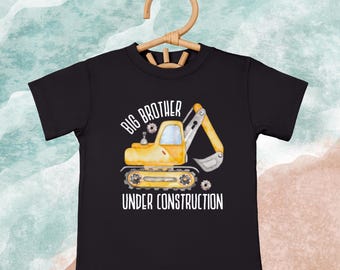 Big Brother Under Construction Shirt: Digger Pregnancy Announcement