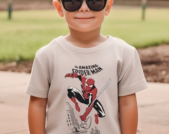Retro The Amazing Spiderman T-Shirt, Spider-Man Shirt, Superhero Shirt, Spiderman Lover Shirt, Retro Family Spider Shirt, MCU Fans Gift
