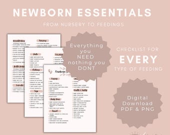 Newborn Checklist- The Basics