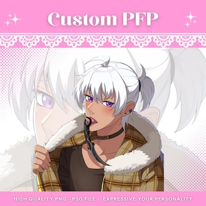 Benutzerdefiniertes Tracking PFP: Personalisierte Anime Style Profil Profilbild