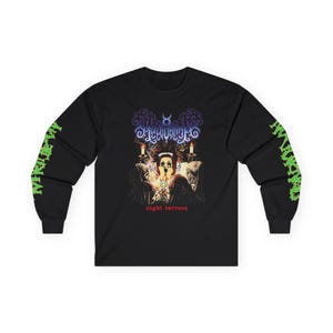 Osamason Nocturnal Tour Merch Långärmade T-shirts Psykturnal Album
