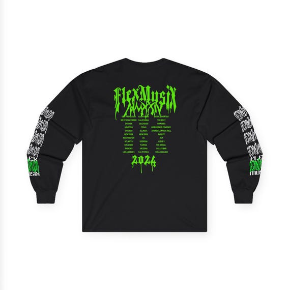 Osamason Flexmusix Longsleeves Flex Musix Album Tour Merch - Etsy