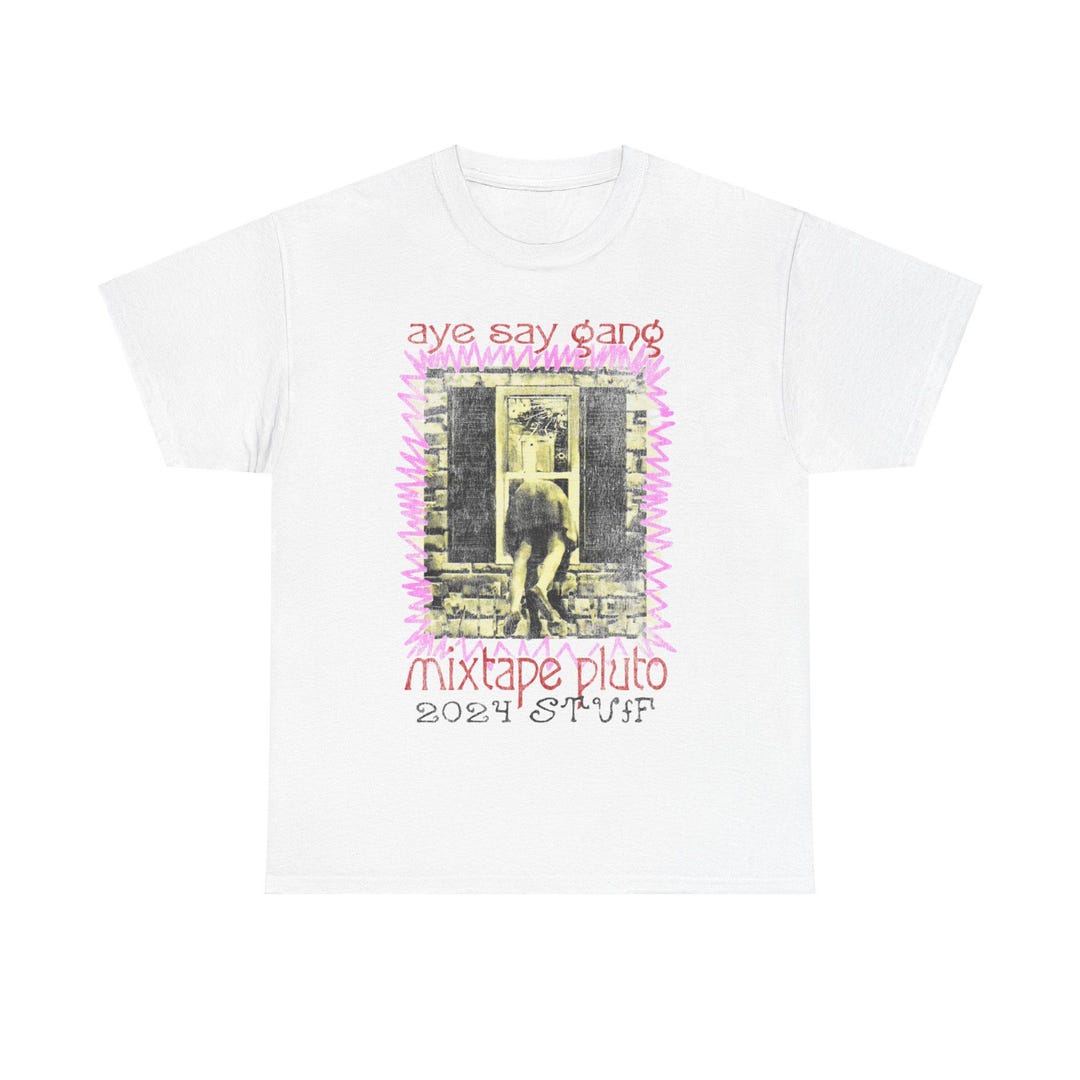 MEGAFON デビュー Tシャツ YUMEIZU (NIIYAMA/SAYAKA) 】x HUNKY-DORY collaboration T-shirts