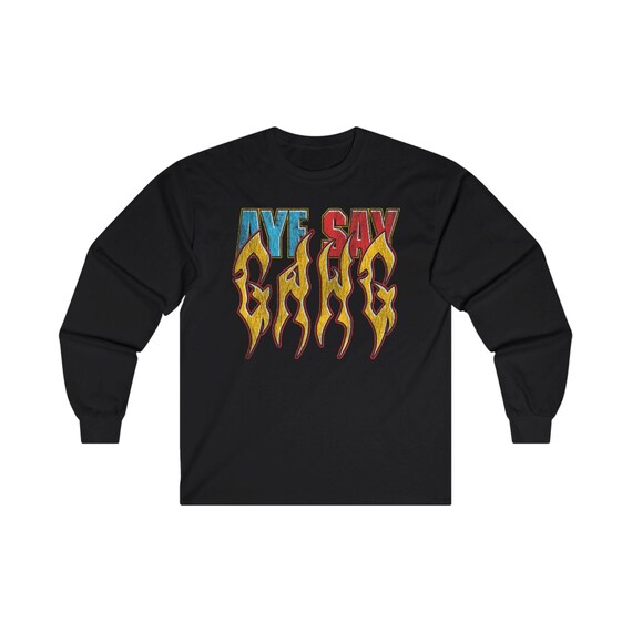 Future Mixtape Pluto Album Tour Merch Aye Say Gang Longsleeve Tee