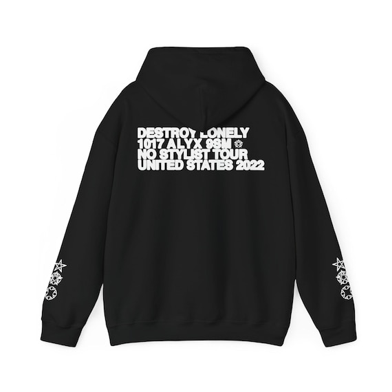Destroy Lonely No Stylist Tour Merch Pullover Hoodies - All