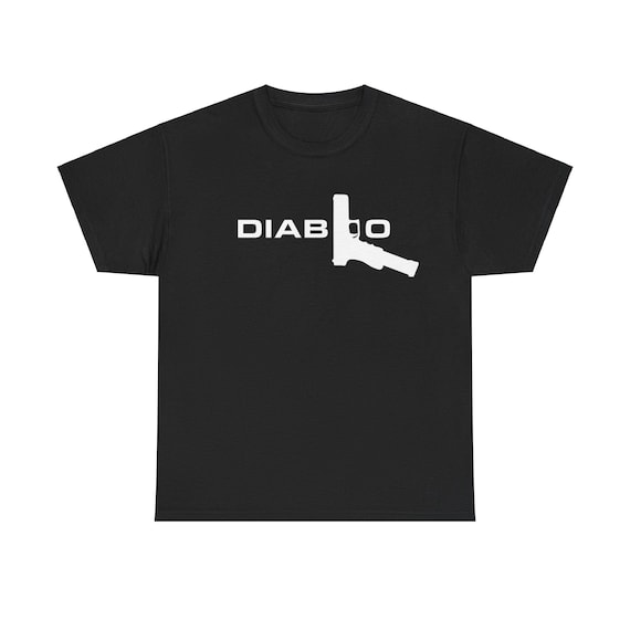 Glokk40spaz Lazerdim700 Diablo Gun Tees T-shirts Album Tour Merch