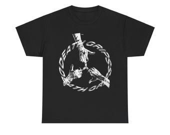 Death Grips Peace Classic Tee Album Tour Merch T-Shirt - Black All Sizes