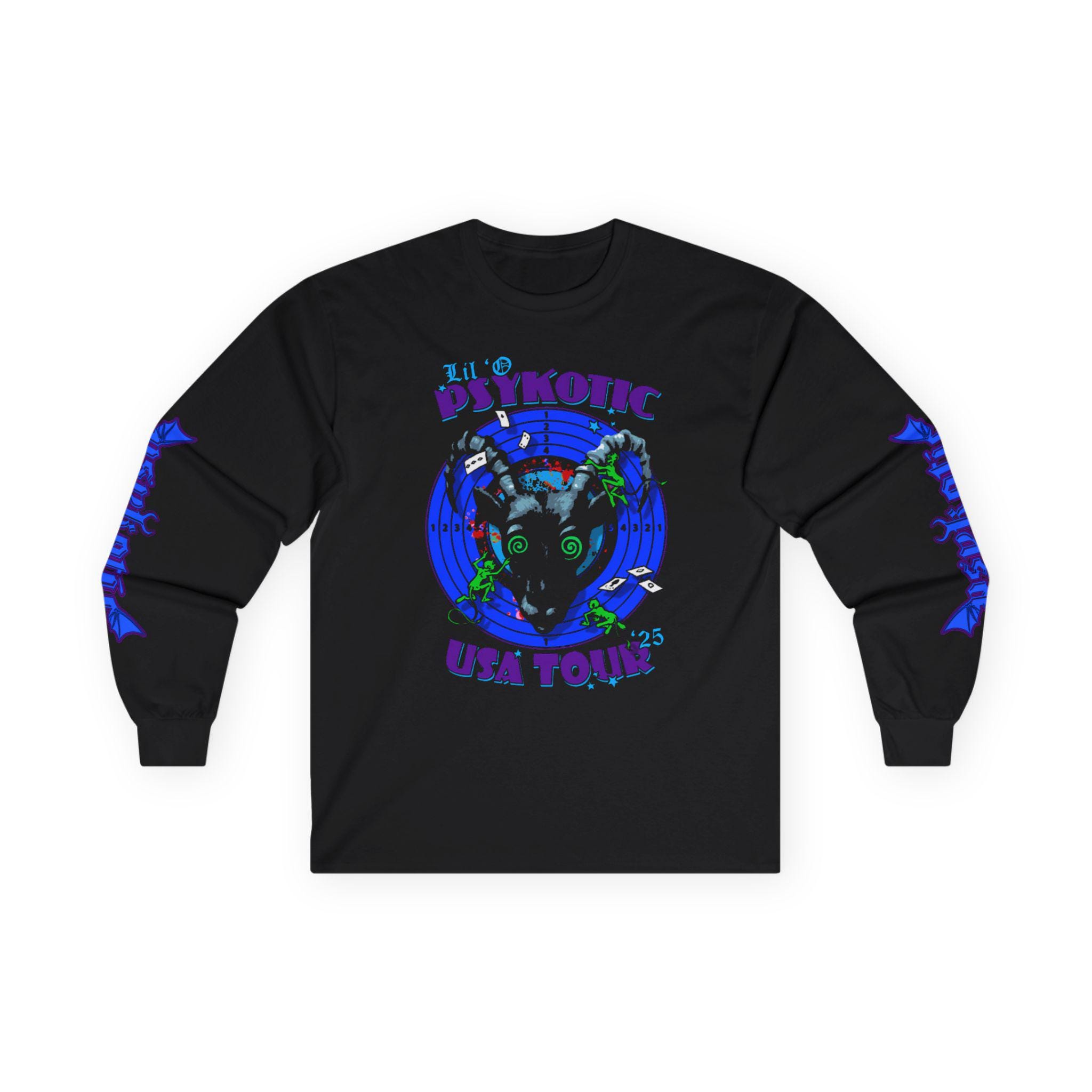 Osamason Psykotic Target Practice Long Sleeve Shirt Album Tour