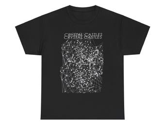 Crystal Castles グラフィックTシャツ - ユニセックス バンドTシャツ