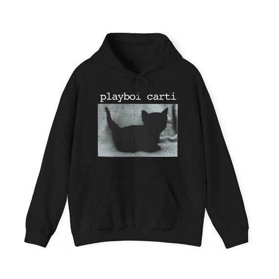 Playboi Carti Black Cat Pullover Hoodies WLR Album Tour Merch All Sizes Etsy UK