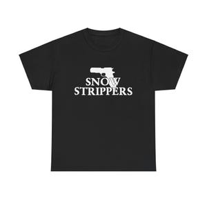 Snow Strippers Gun Tee T-Shirts Netter Bass Bro Album Tour Merch - Alle Größen