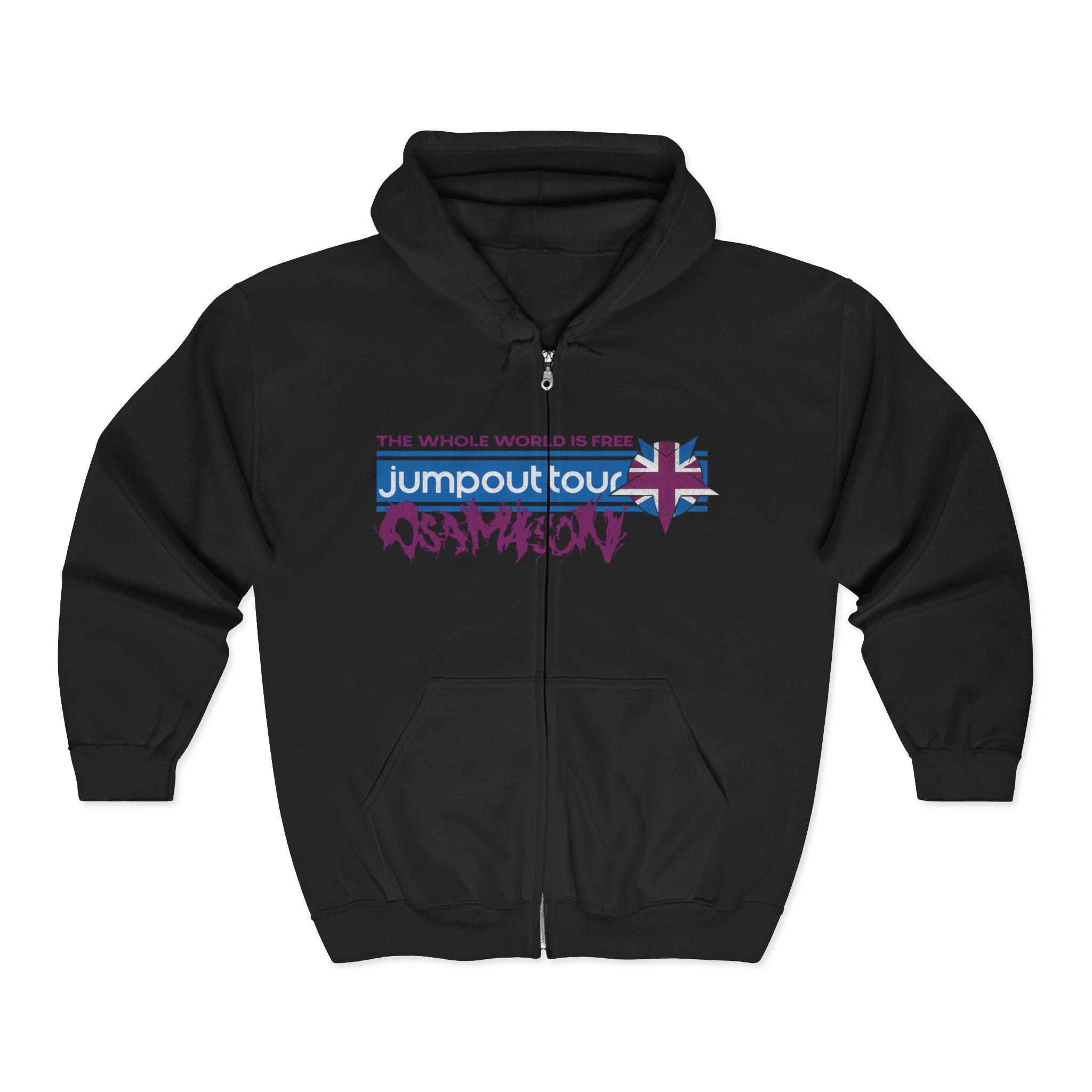 Osamason Jumpout EU Tour Zip up Album Merch Hoodies - Etsy
