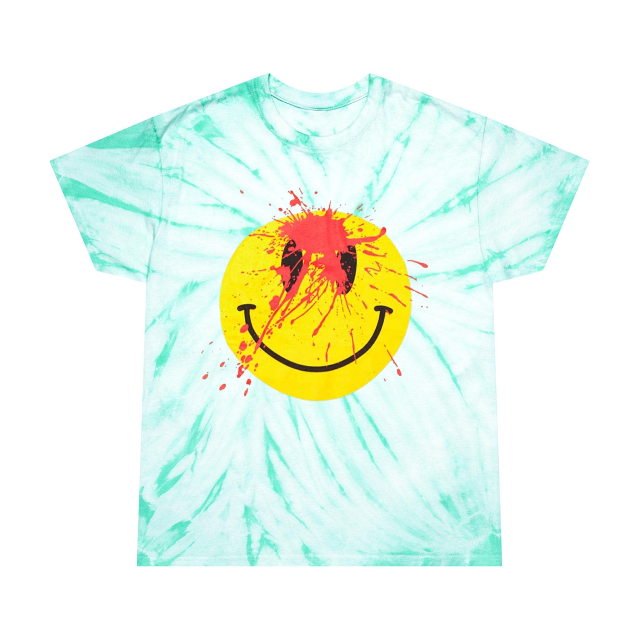 Playboi Carti Die Lit Tour Smile Face Tie-dye T-shirt Merch - All