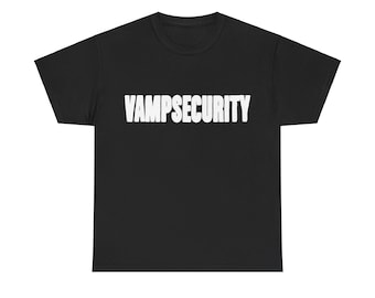 Magliette Playboi Carti Vamp Security - Whole Lotta Red - Narcissist Tour Merch
