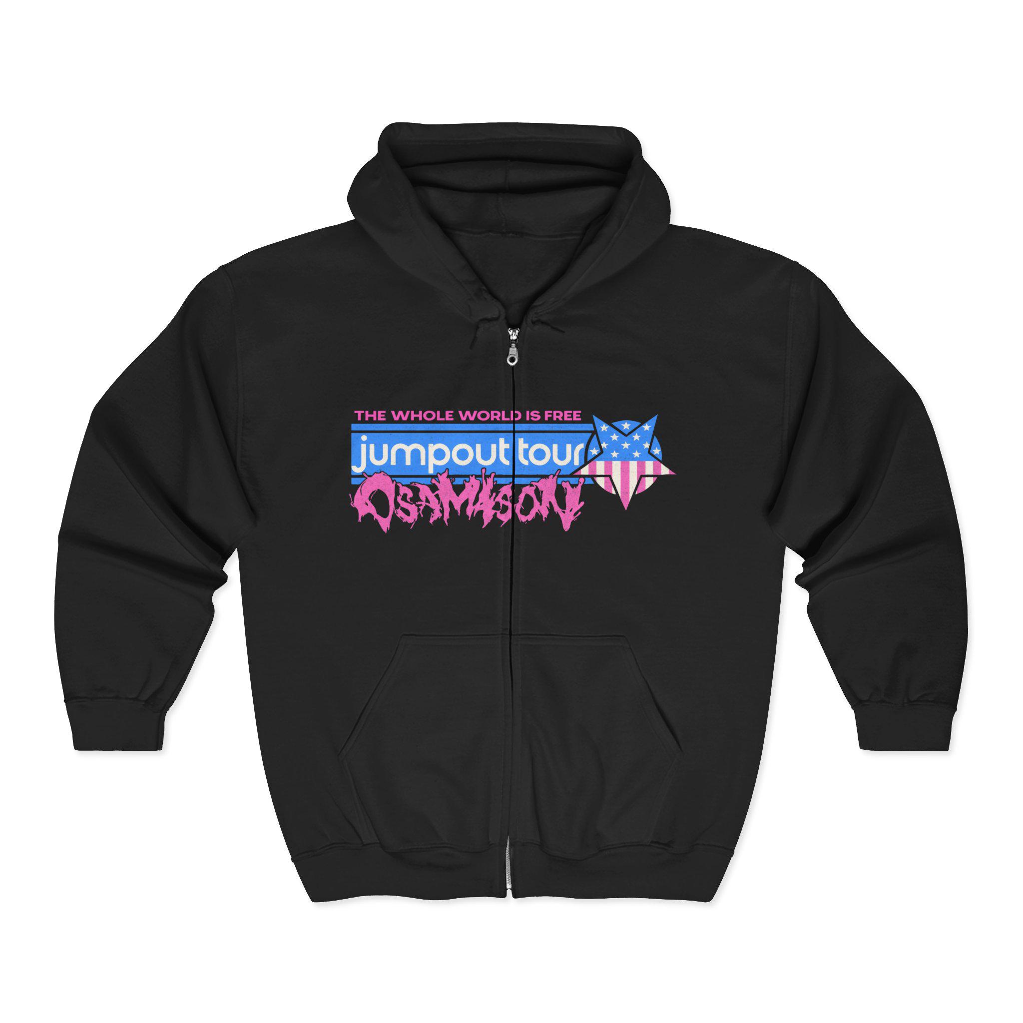 Osamason Jumpout Tour Zip up Album Merch Hoodies - All Sizes - Etsy