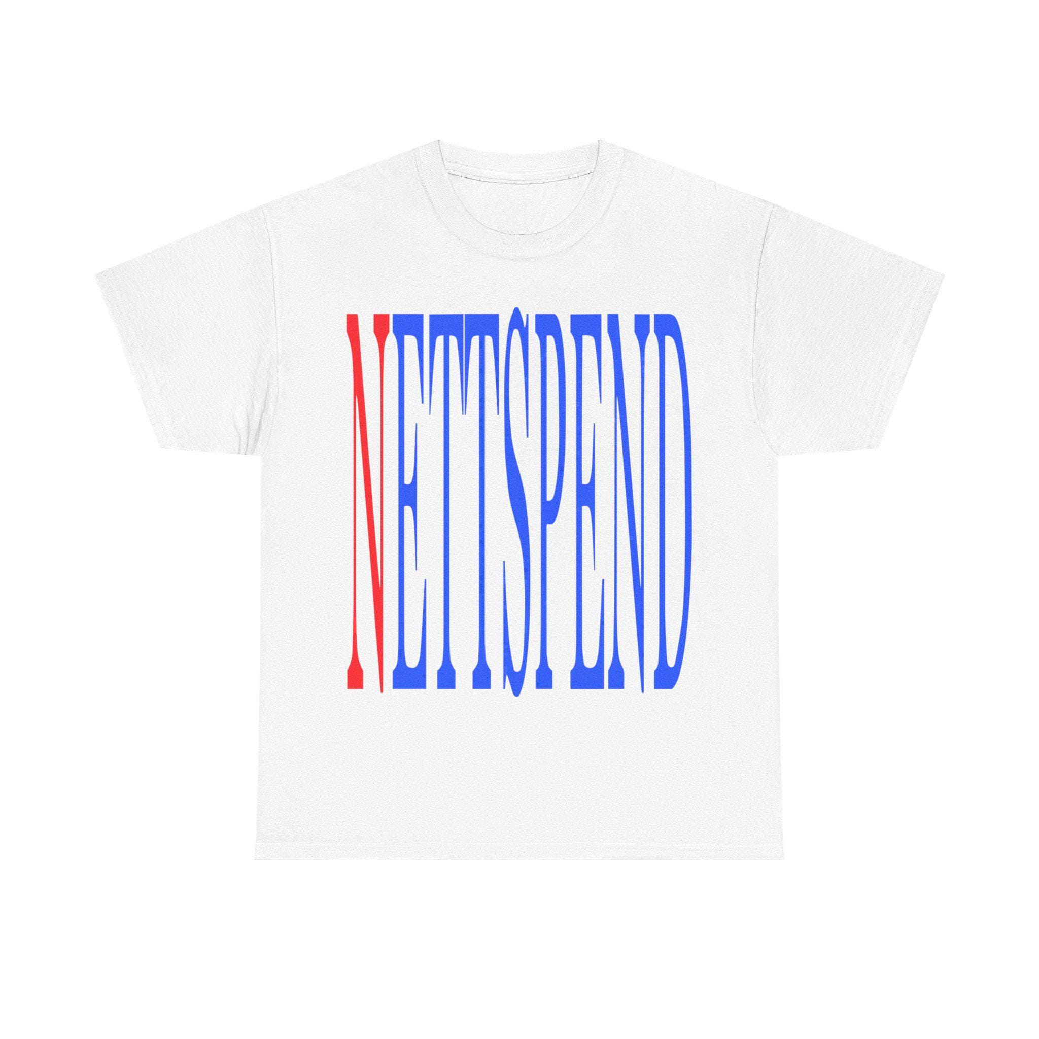 Nettspend Wordmark Invert Tour Merch T-shirts Tees White - All