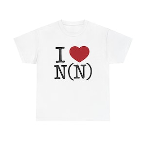 Number (n)ine I LOVE N(N)Tシャツ I Love NN Number Heavy Cotton Tee Shirt - Etsy