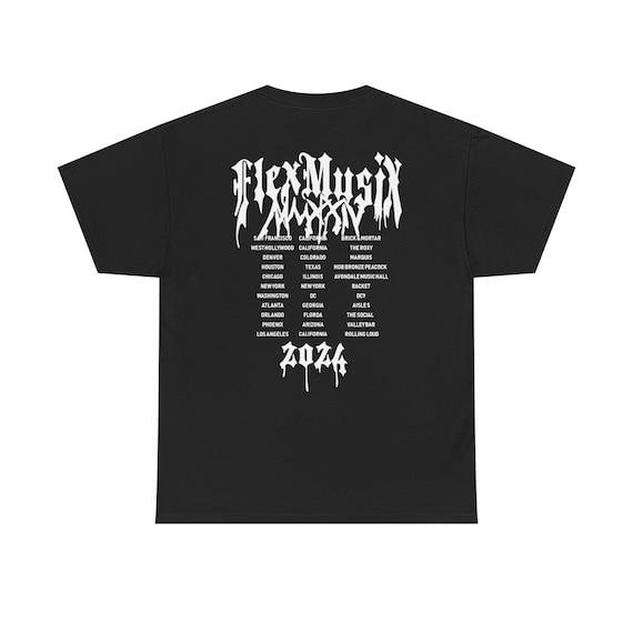 Osamason Flexmusix Tour Tee Flex Music T-shirt Album Merch - Etsy