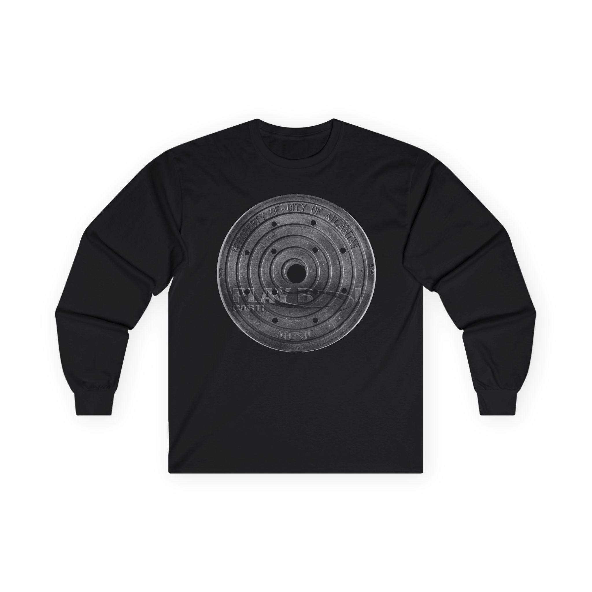 トップス playboi carti MANHOLE COVER LONG SLEEVE Playboi Carti I AM MUSIC Manhole Long Sleeve Tees Album Tour