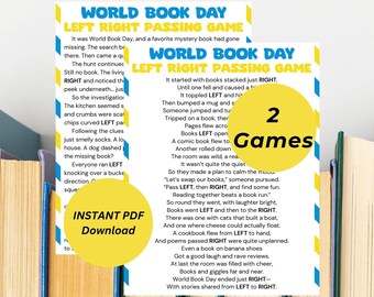 World Book Day Game: Left Right Story Activity (Printable PDF)