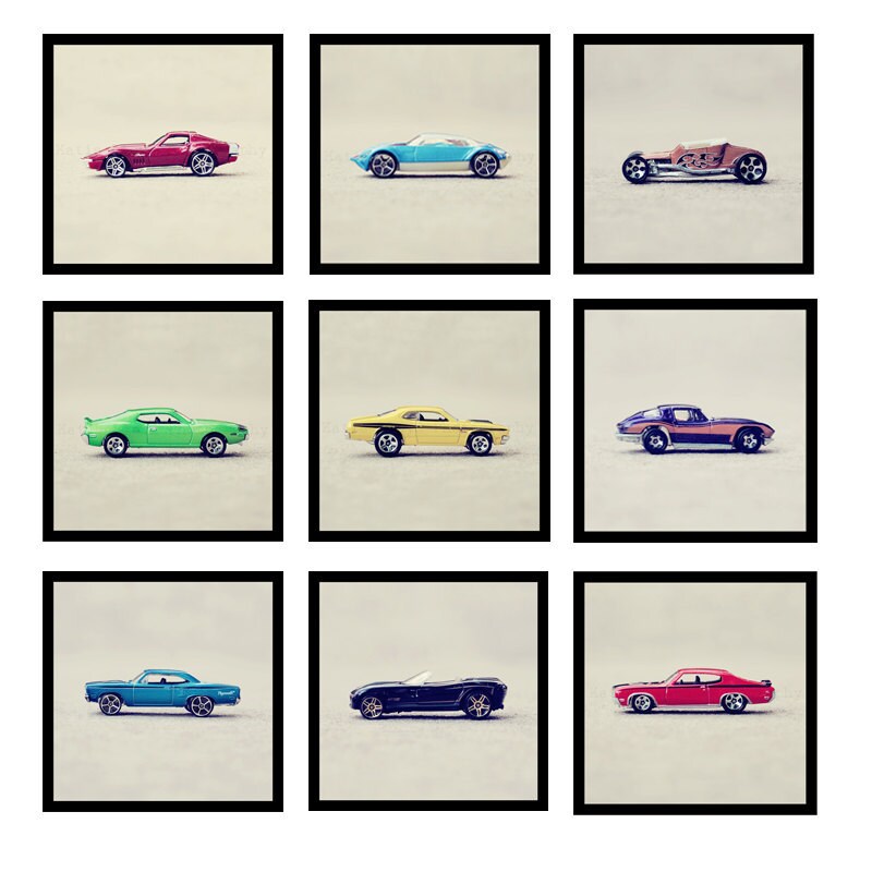Boys Hot Wheels And Matchbox Cars Nursery And Bedroom Home Etsy