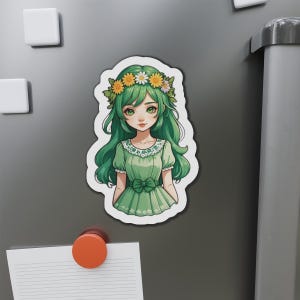 INFP Art Die-Cut Magnets - MBTI inspired art, Myer-Briggs Personality type, Mediator, Introverted, Intuitive, Feeling, Prospecting, gifts
