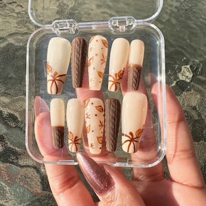 Fall Press-On Nails