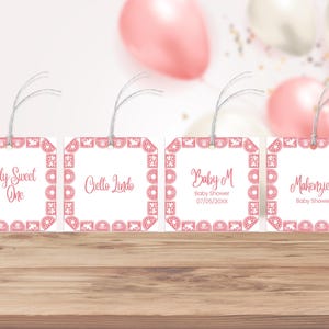 Cielito Lindo Baby Shower Favor TagInstant DownloadEditable Baby Shower TagsDIY Printable Baby Shower DecorMexican Shower Thanks Tag