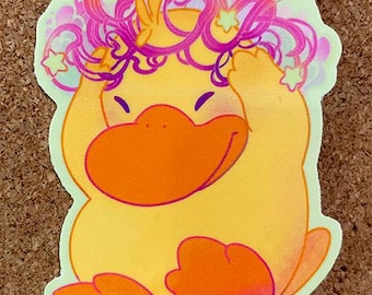 happy thoughts! 3'' vinyl sticker