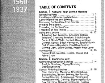 Vintage KENMORE SEARS 148.1521 15210 1560 1937 19372 PDF Manual download