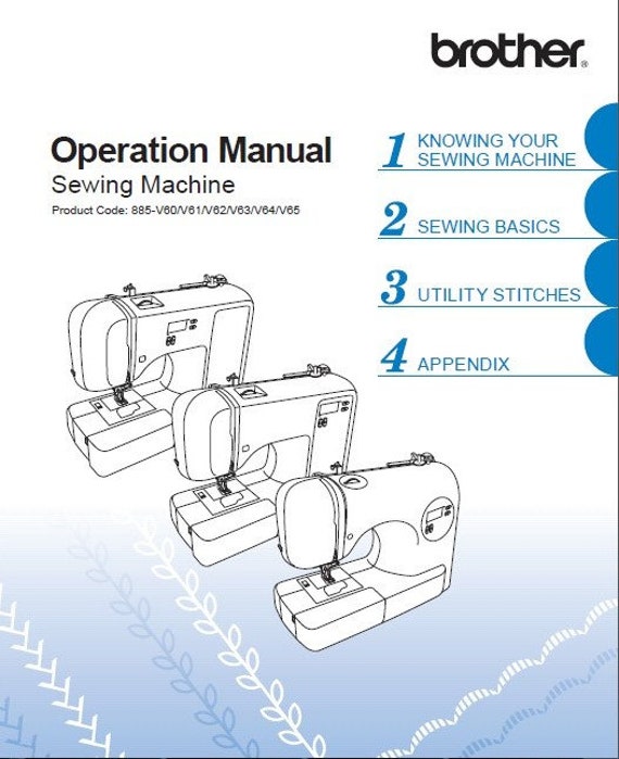BROTHER CS8080 CS80 Pdf Sewing Machine Owner